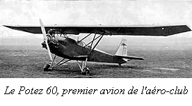 Le Potez 60, premier avion de l'Aéro-club calédonien